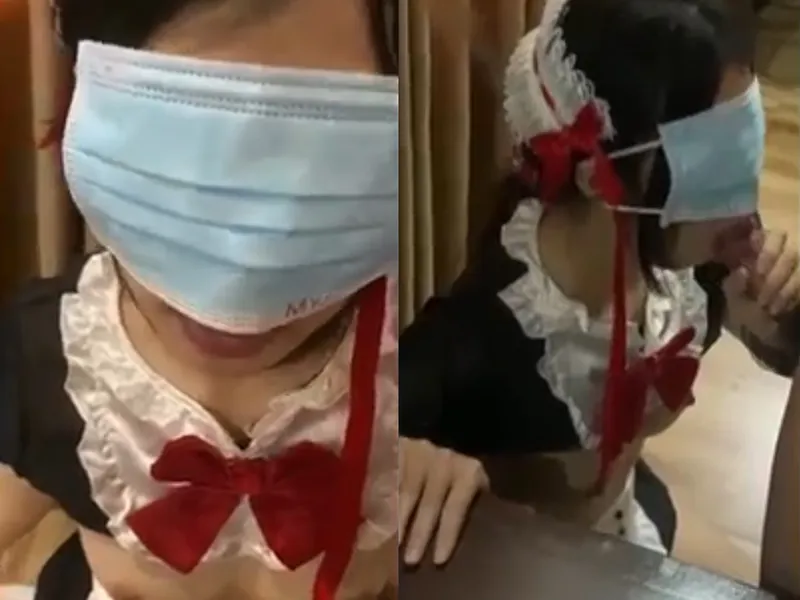 Người tình việt dâm cosplay nô lệ mút bú con chuối điêu luyện